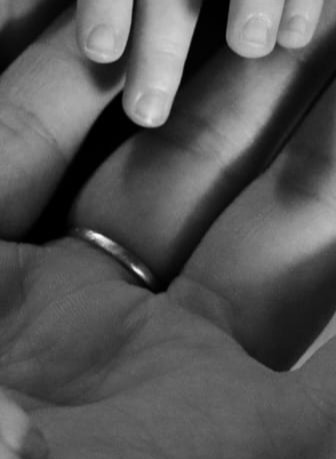 Family hands — protecting loved ones with dignity
